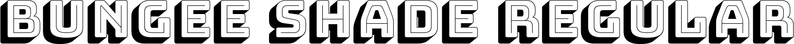 Bungee Shade Regular