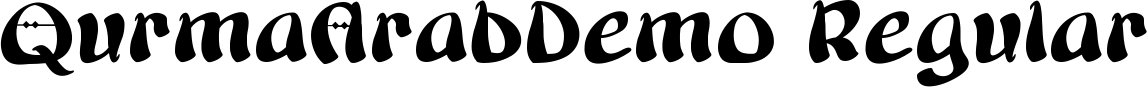 QurmaArabDemo Regular